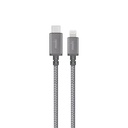 Moshi Integra USB-C to Lightning Cable 4 ft (1.2 m) Titanium Gray