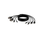 Belkin TAA 2 DVI t-to HDMI/USB/AUD CBL, VD MM; USB A/B, 6'