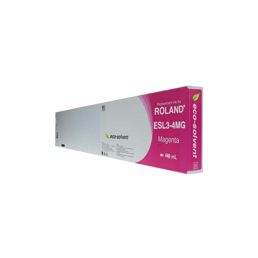 WF Non-OEM New Magenta Wide Format Inkjet Cartridge for Roland ESL3-4MG