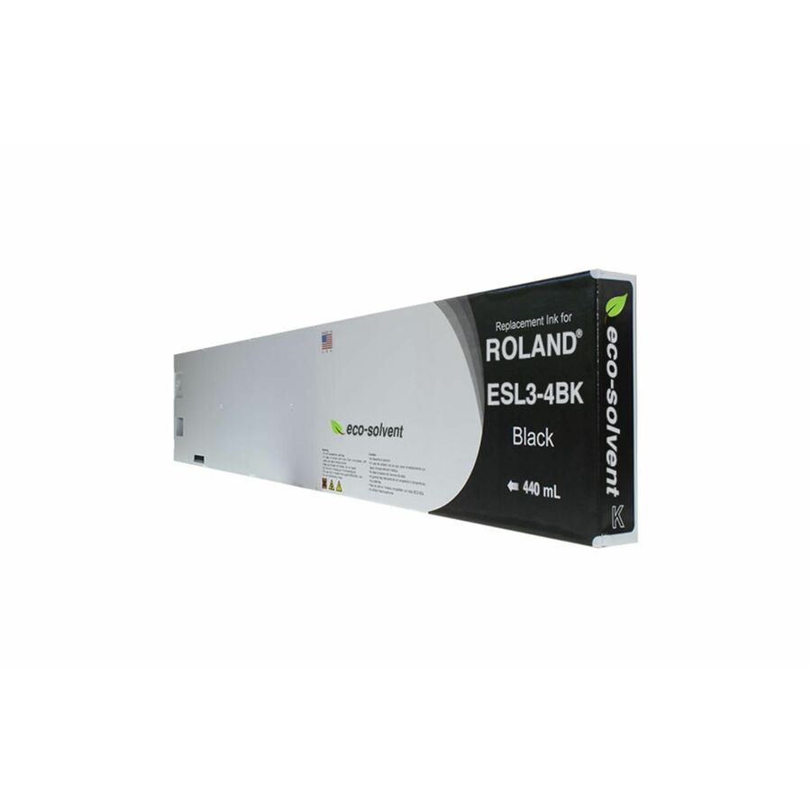WF Non-OEM New Black Wide Format Inkjet Cartridge for Roland ESL3-4BK