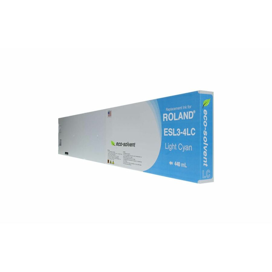 WF Non-OEM New Light Cyan Wide Format Inkjet Cartridge for Roland ESL3-4LC