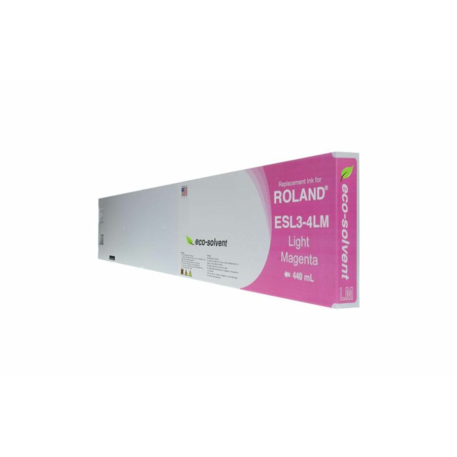 WF Non-OEM New Light Magenta Wide Format Inkjet Cartridge for Roland ESL3-4LM