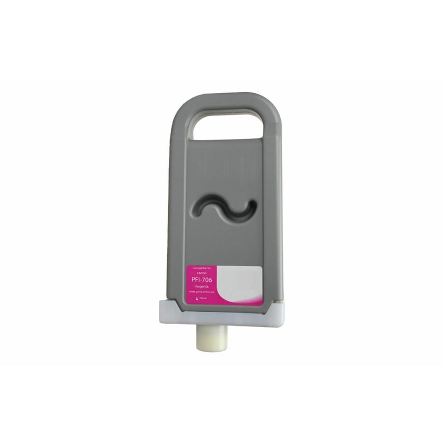 WF Non-OEM New Magenta Wide Format Ink Cartridge for Canon PFI-706 (6683B001AA)