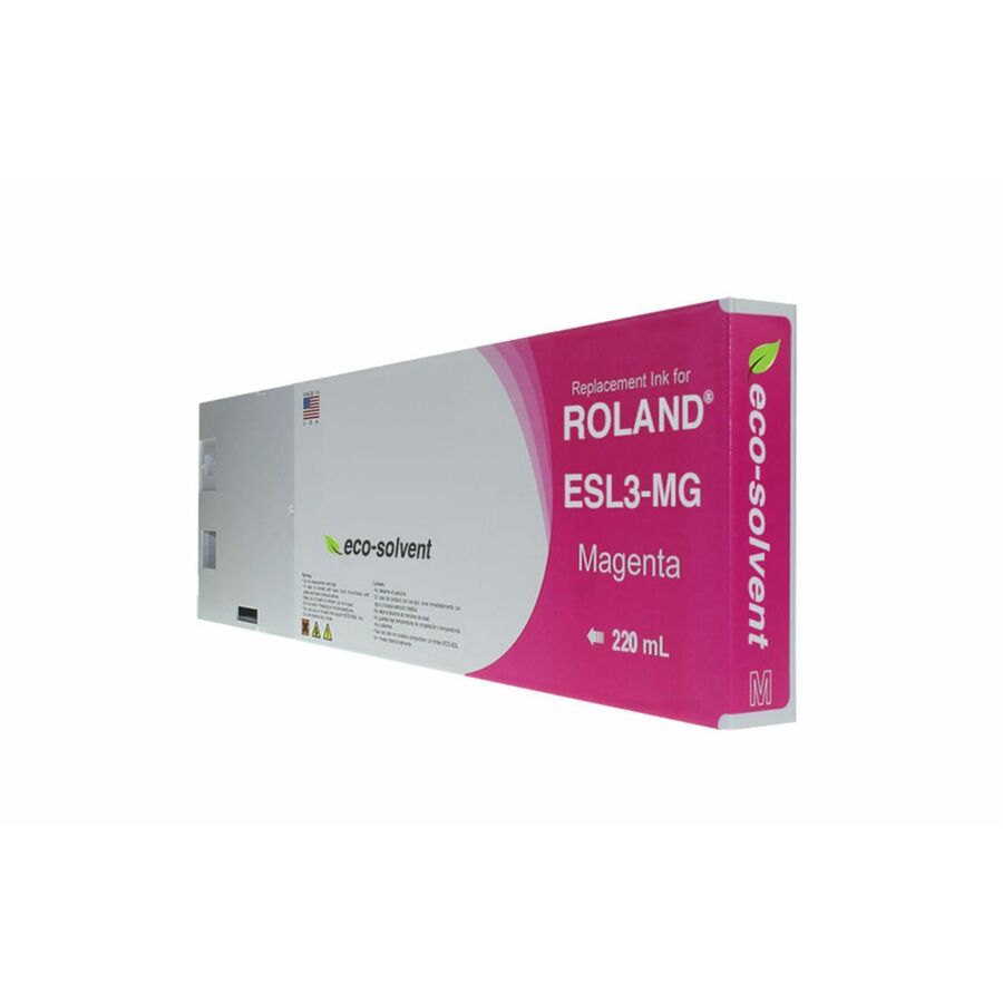 WF Non-OEM New Magenta Wide Format Inkjet Cartridge for Roland ESL3-MG