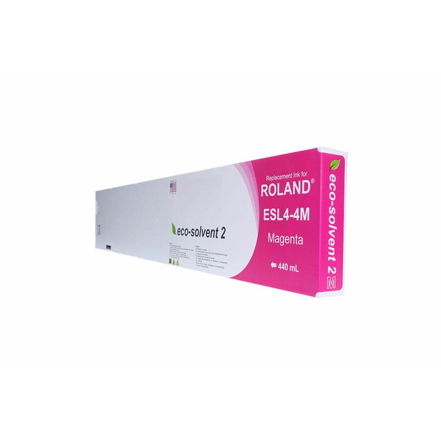 WF Non-OEM New Magenta Wide Format Inkjet Cartridge for Roland ESL4-4M