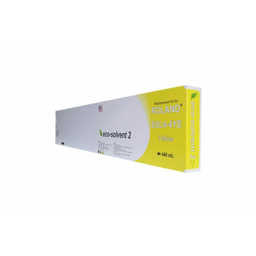 WF Non-OEM New Yellow Wide Format Inkjet Cartridge for Roland ESL4-4YE