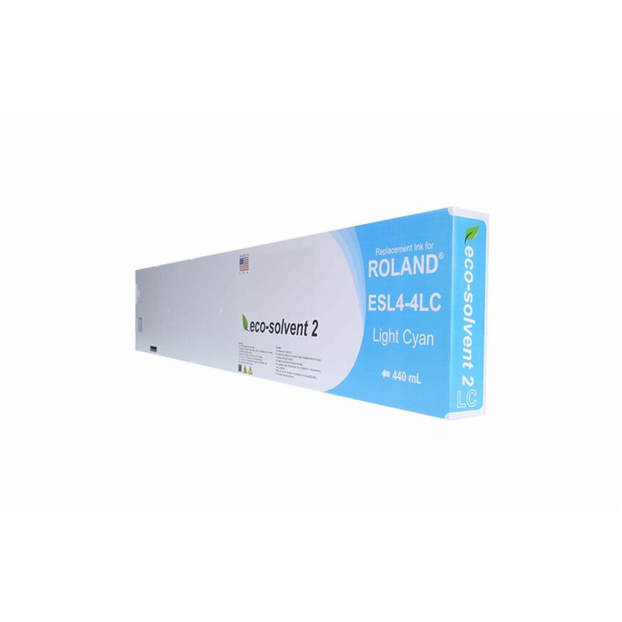 WF Non-OEM New Light Cyan Wide Format Inkjet Cartridge for Roland ESL4-4LC