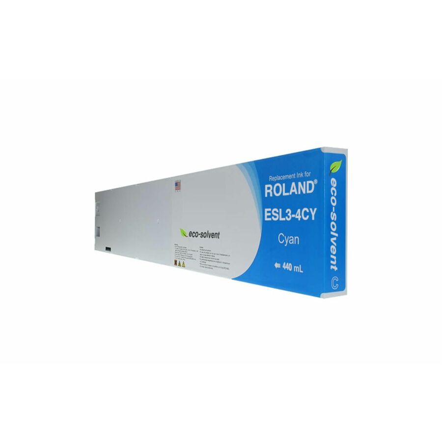 WF Non-OEM New Cyan Wide Format Inkjet Cartridge for Roland ESL3-4CN