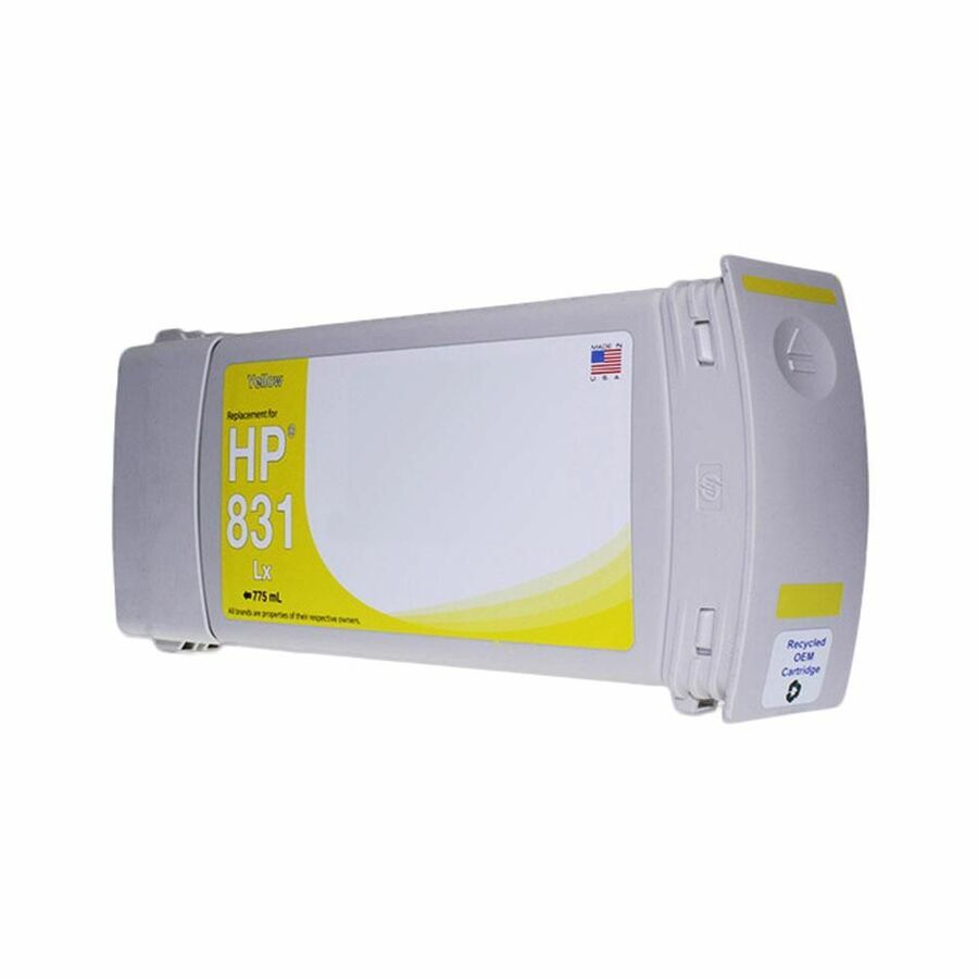 WF Remanufactured Yellow Wide Format Ink Cartridge for HP 831 (CZ685A)