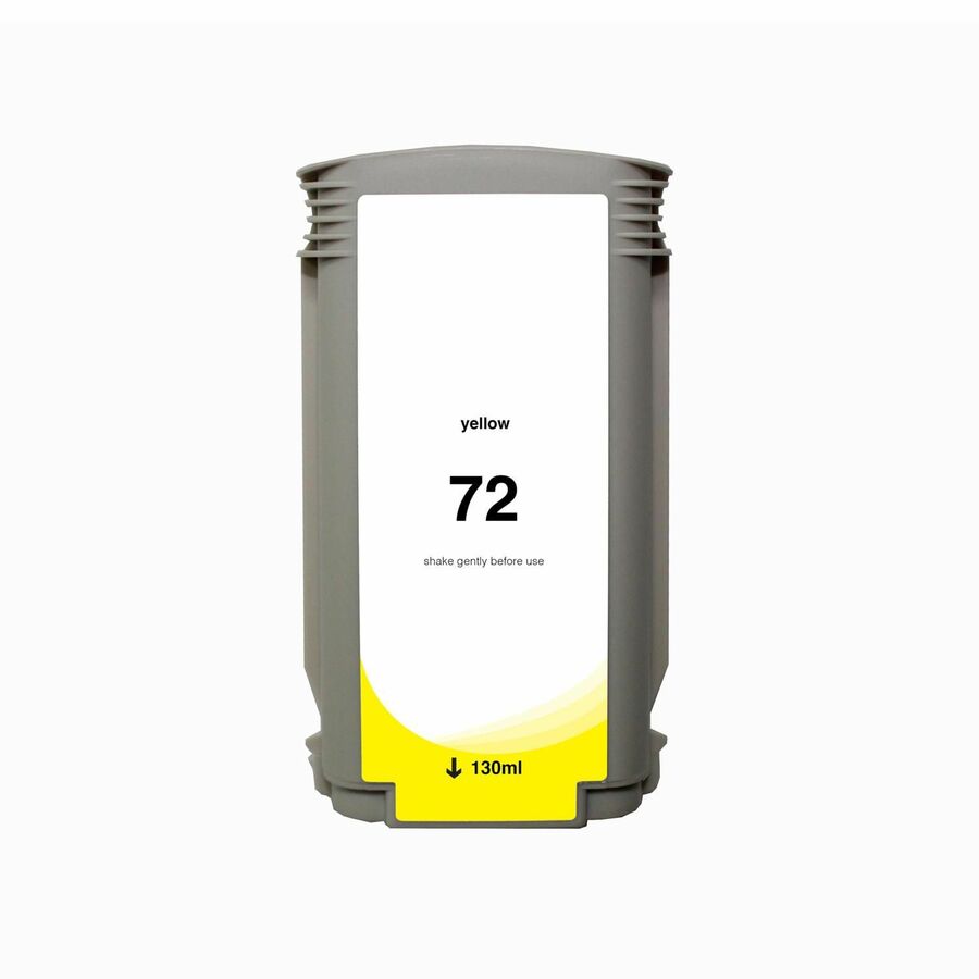 WF Non-OEM New High Yield Yellow Wide Format Ink Cartridge for HP 72 (C9373A)