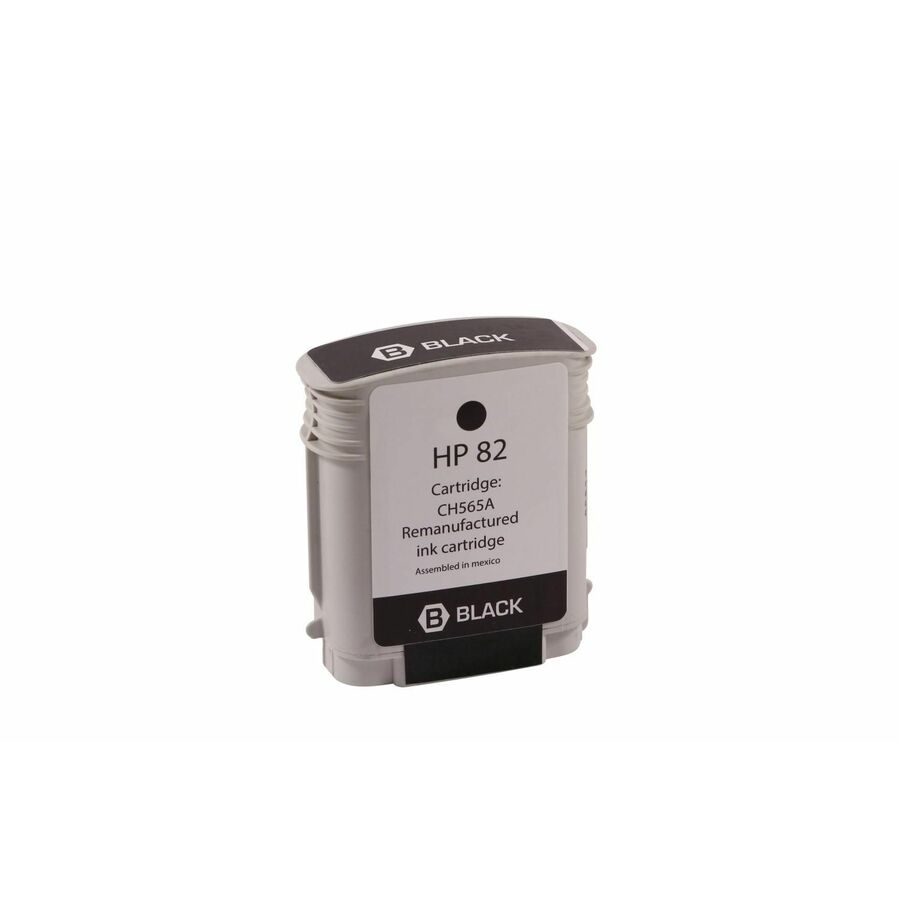 WF Remanufactured High Yield Black Wide Format Ink Cartridge for HP 82 (CH565A)
