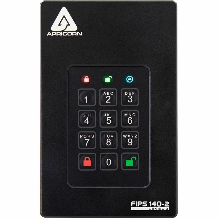 Apricorn Aegis Fortress 2 TB Solid State Drive - External