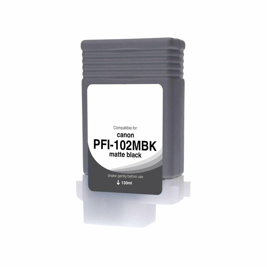WF Non-OEM New Matte Black Wide Format Ink Cartridge for Canon PFI-102 (0894B001)