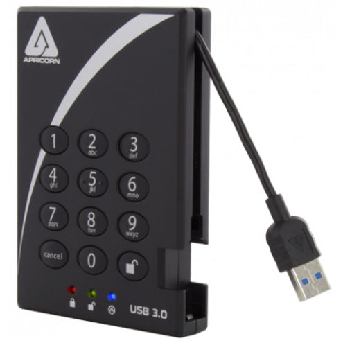 Apricorn Aegis Padlock 16 TB Solid State Drive - External