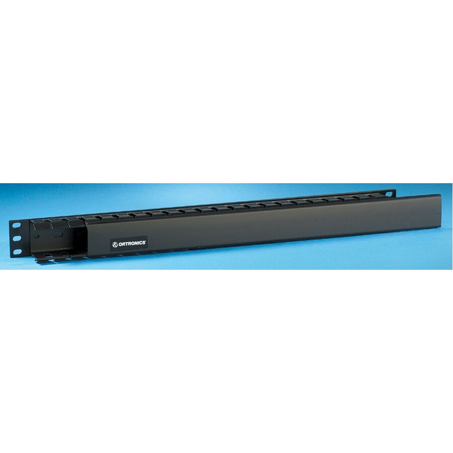 Ortronics Closed Cover Finger Duct Cable Management Panel