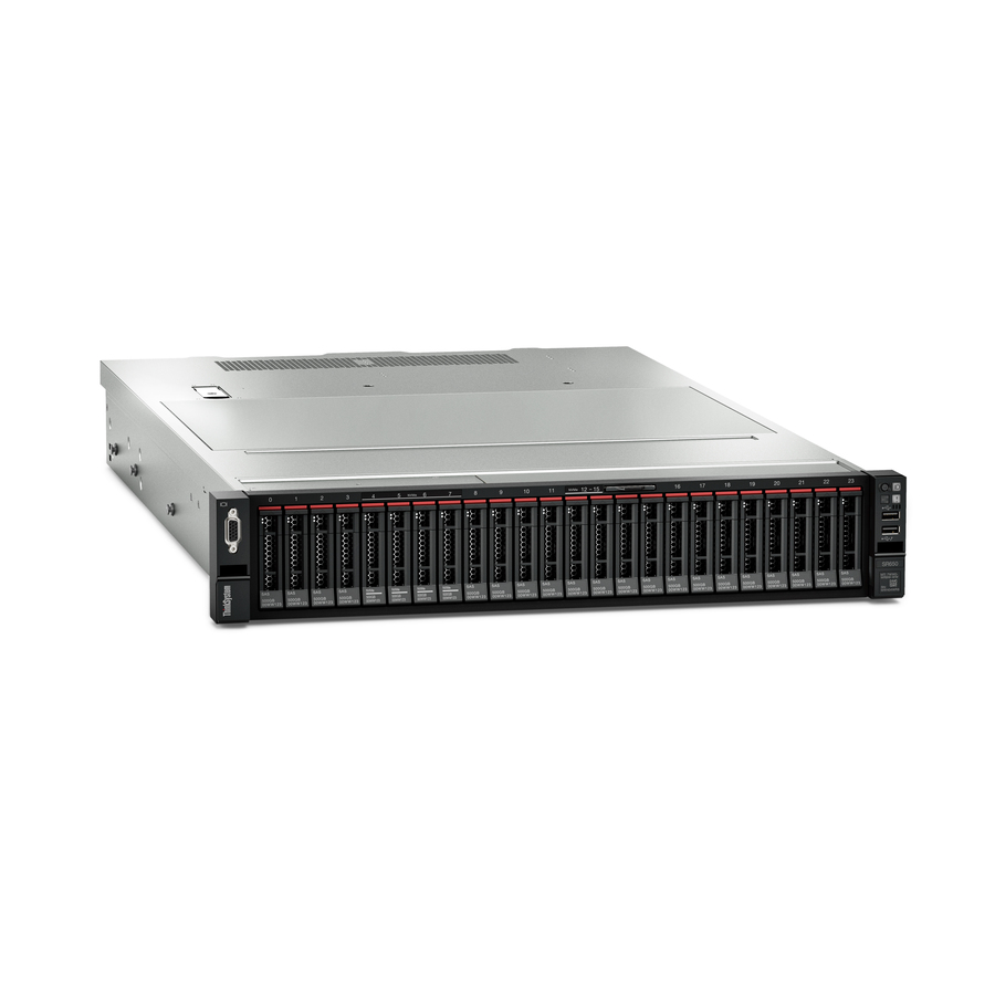 Lenovo ThinkSystem SR650 7X06A0FENA 2U Rack Server - 1 Xeon Silver 4214 2.20 GHz - 16 GB RAM - Serial ATA/600 Controller