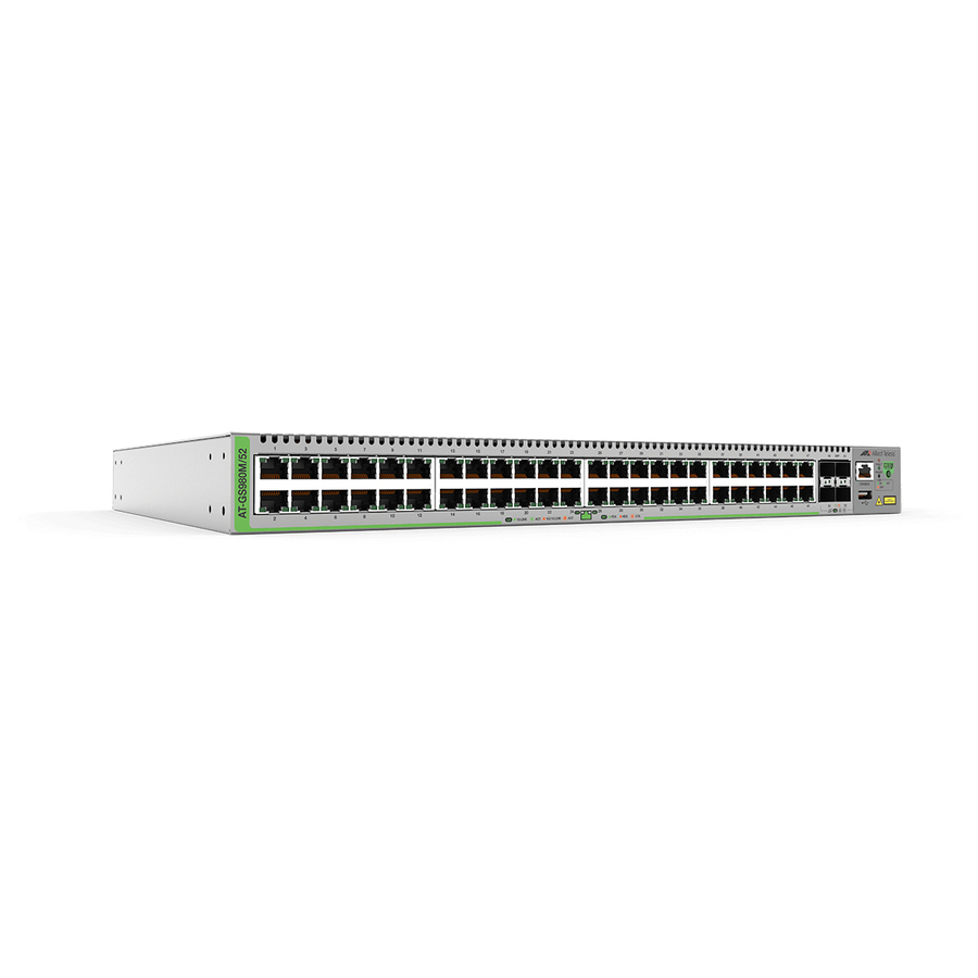 Allied Telesis 48 10/100/1000T Switch With 4 SFP Slots