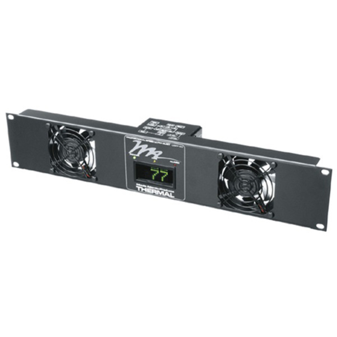 Middle Atlantic Fan Panel, 50 CFM, 24dB, w/Display