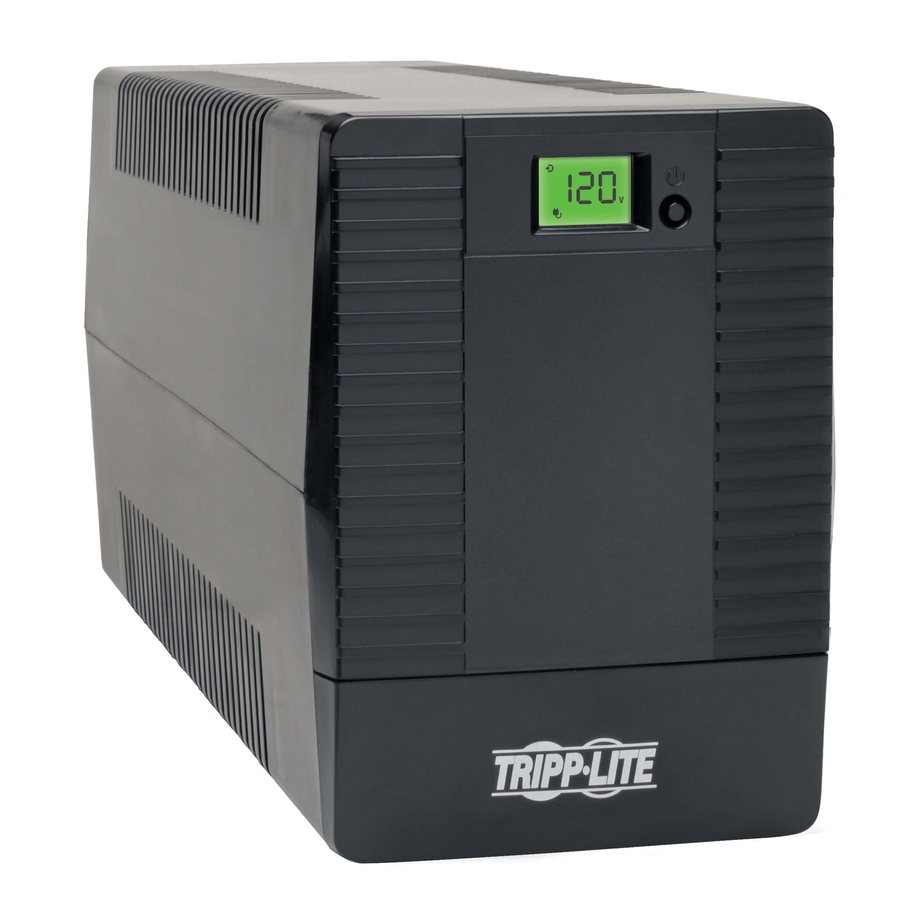 Tripp Lite by Eaton 700VA 480W Line-Interactive UPS - 8 NEMA 5-15R Outlets, AVR, 120V, 50/60 Hz, USB, RS-232, LCD, Tower