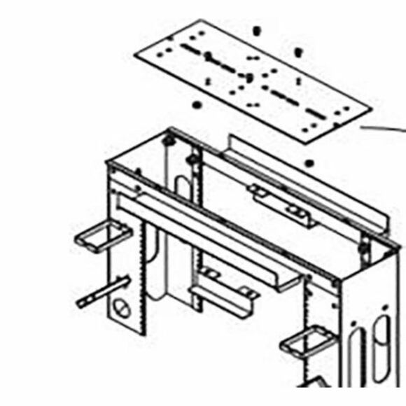Middle Atlantic MK Series Top Ladder Adapter