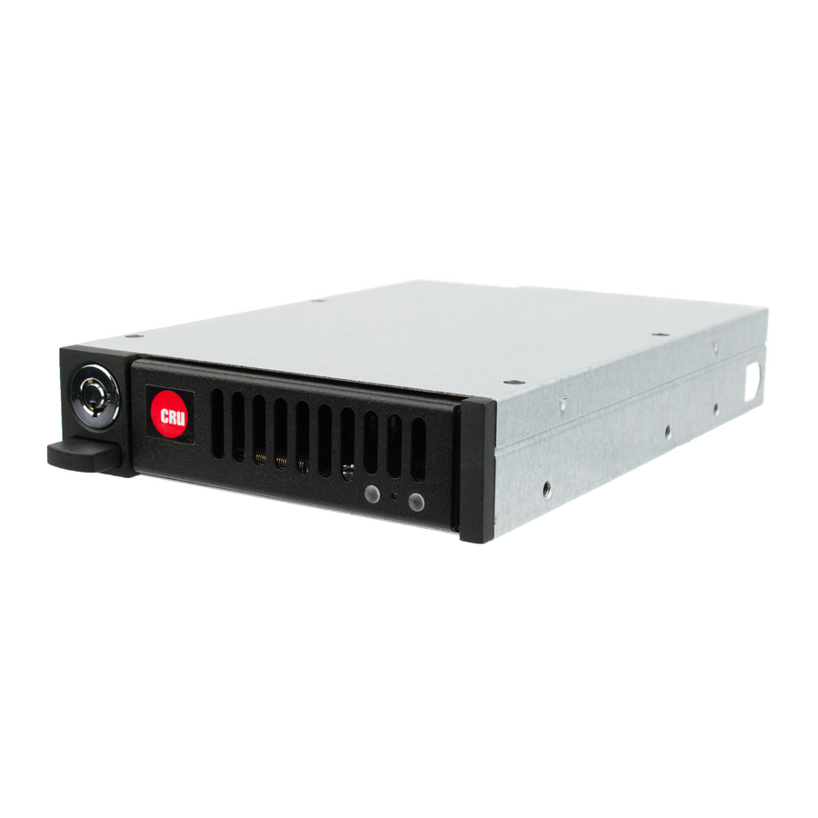 CRU QX310 v2 Drive Enclosure for 5.25" - Serial ATA Host Interface Internal