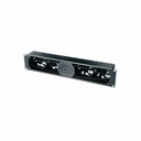 Middle Atlantic UQFP Series Intake Only Fan Panel - 100 CFM Fan Panel