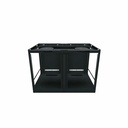 Middle Atlantic C5 Series Credenza Frame - 2-Bay Credenza Frame - 31in Height, 31in Depth