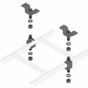 Middle Atlantic Cable Ladder Ceiling Kit - 0.625in Height