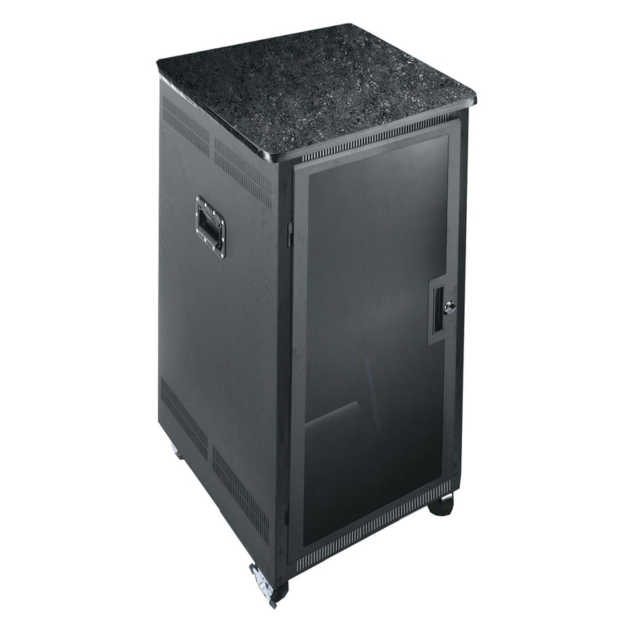 Middle Atlantic PTRK Series 27RU Portable Rolling 4-Post Rack - 26in Depth