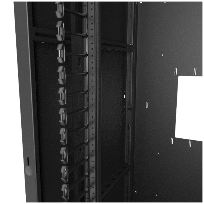 Middle Atlantic Vertical Plastic Finger, 46 Space, For 28" Wide SR Series