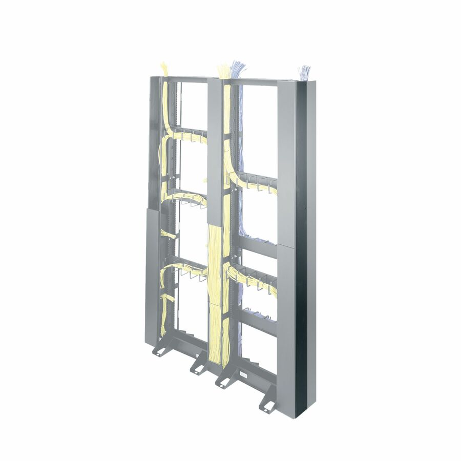 Middle Atlantic CK Series 45RU Vertical Steel Cable Organizer Duct