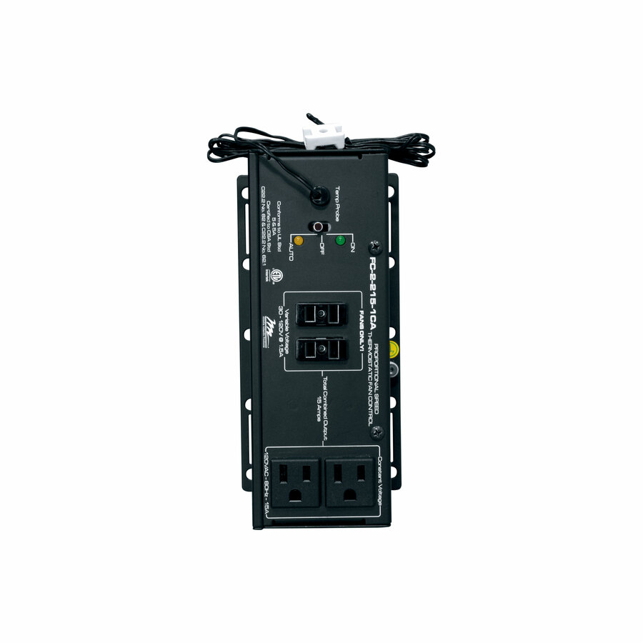 Middle Atlantic Stand Alone Thermostatic Fan Controller, 2 fans