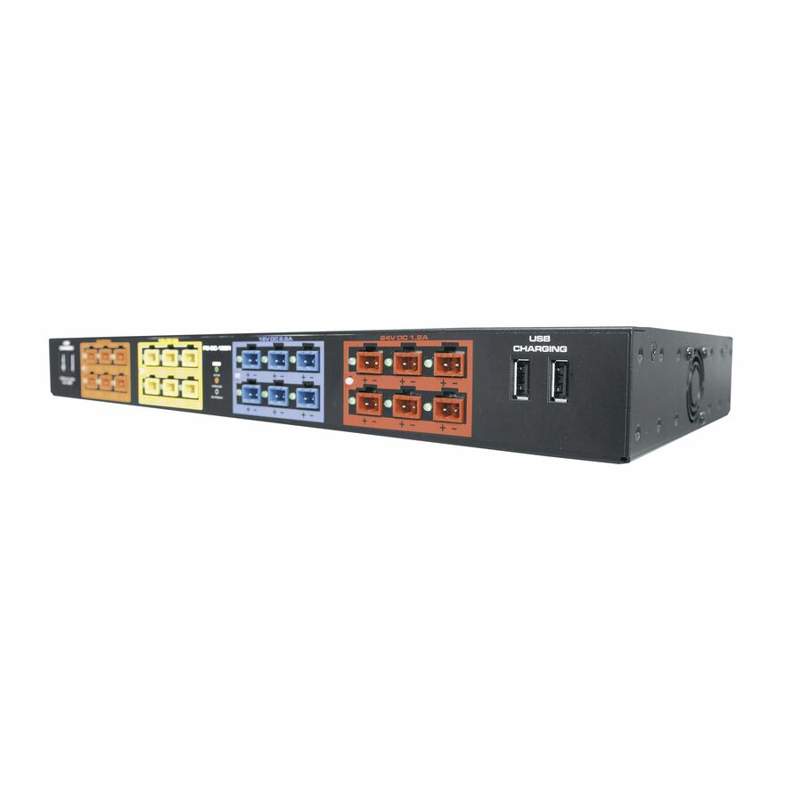 Middle Atlantic DC Multi-Mount Universal DC 125W 5V Power Distribution Unit - For Small to Medium Devices
