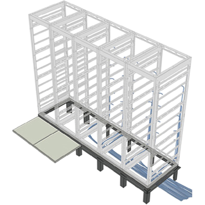 Middle Atlantic RIB-3-MRK-42 Riser Base