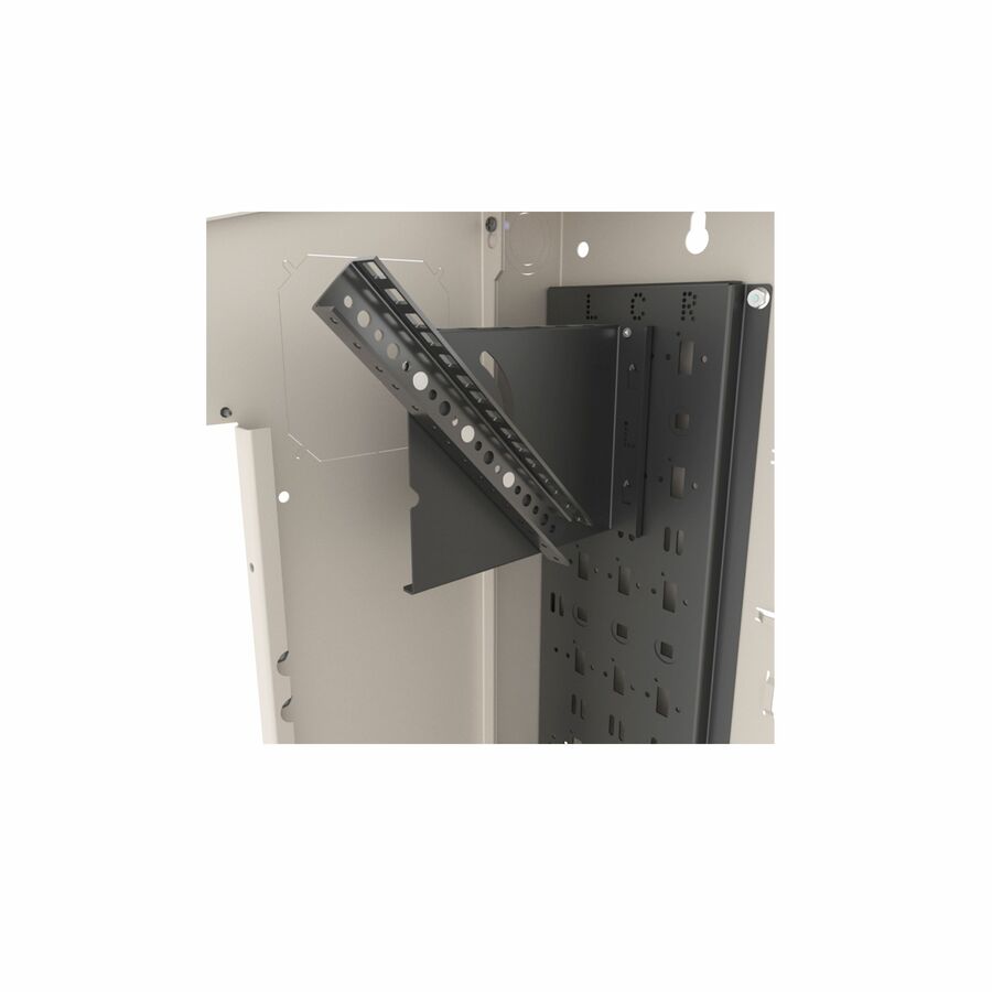 Middle Atlantic VWM Series 2RU Pivoting Rail and Mounting Steel Bracket Kit