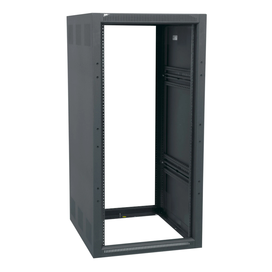 Middle Atlantic BGR-SA Series Rack, 25 RU, 27"D, w/o Rear Door