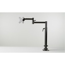 Gamber-Johnson Mounting Arm for Flat Panel Display, Docking Station, Tablet - Black Powder Coat