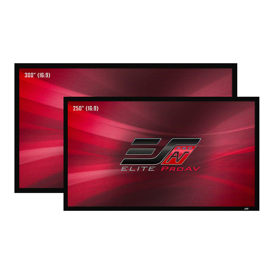 Elite ProAV Pro Frame Plus PFV250H-PLUS 250" Fixed Frame Projection Screen