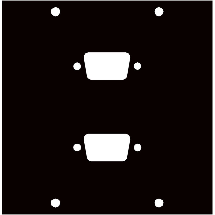 Middle Atlantic Faceplate Insert