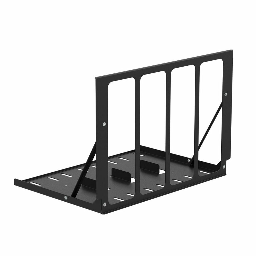 Rack Solutions 4-Unit Dell Pro Max Micro Face Plate/Bracket Set for Modular Shelf