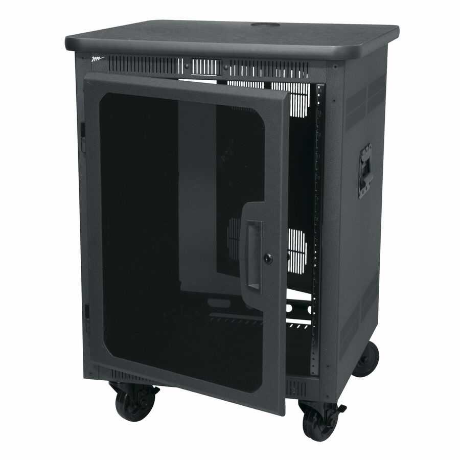 Middle Atlantic PTRK Series 14RU Portable Rolling Rack - 23.9in Depth
