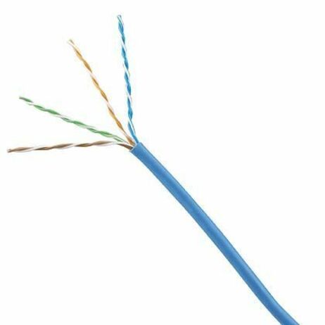 Panduit TX6™ Copper Cable, Cat 6, 23 AWG, U/UTP, CMR, Blue