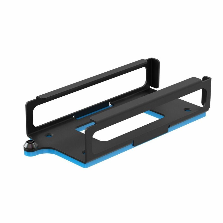 Rack Solutions Mounting Bracket for Docking Station - Black - Horizontal/Vertical - TAA Compliant