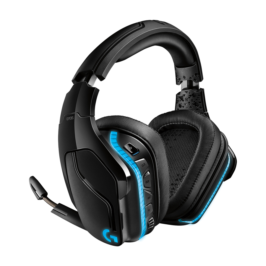 Logitech G G935 Wireless 7.1 Surround Lightsync Gaming Headset