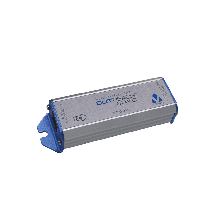 Veracity Gigabit Ethernet and POE extender