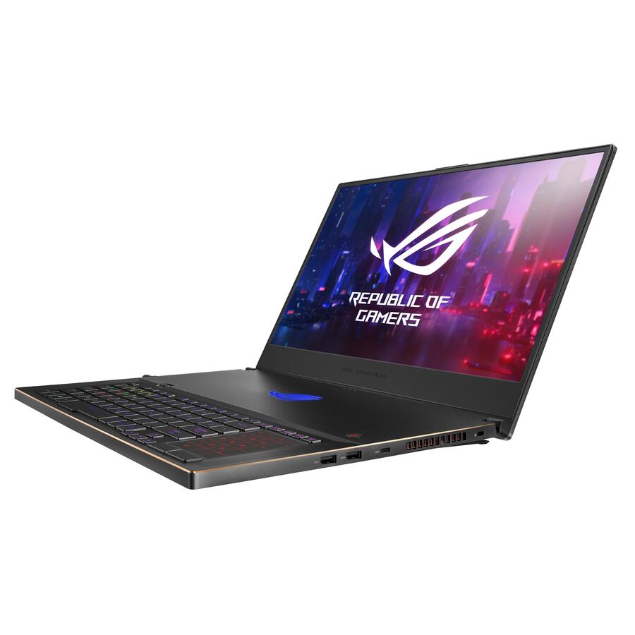 Asus ROG Zephyrus S GX701 GX701GX-XS76 17.3" Gaming Notebook - Intel Core i7 8th Gen i7-8750H - 16 GB - 1 TB SSD - Metallic Black