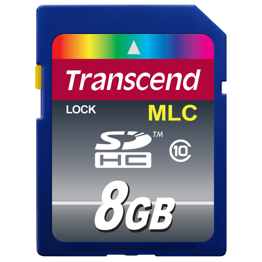Transcend Industrial 8 GB Class 10 SDHC