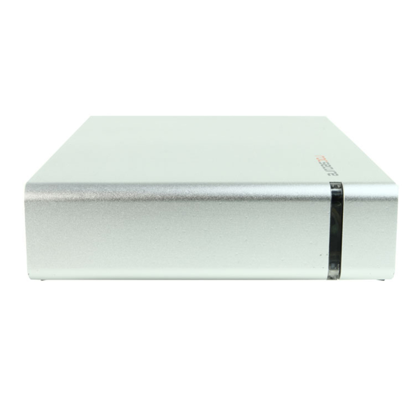 Rocstor CommanderX EC31 3TB 3.5" External Hard Drive - USB 3.1 / USB 3.0 - SATA - 7200rpm - Desktop - Silver - AES 256-bit Encryption Standard - FIPS 140-2 - ENCYPTED EXT DRIVE 3XTOKEN KEY