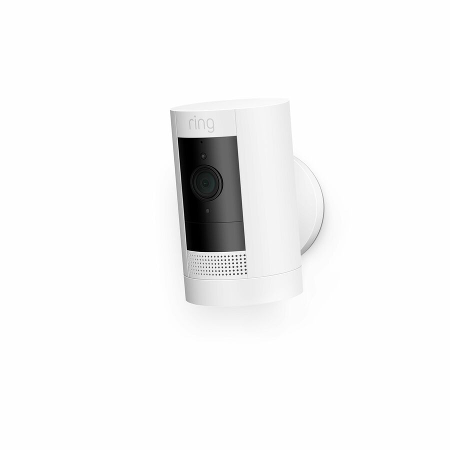 Ring Stick Up Cam Indoor/Outdoor Full HD Network Camera - Color - 1 - White