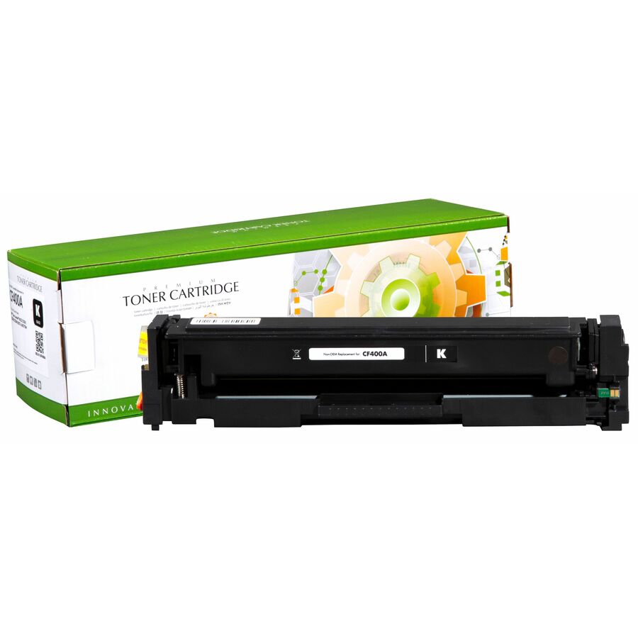 Static Control Laser Toner Cartridge - Single Pack CF400A - Black - 1 Pack